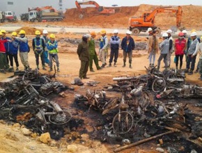 11 ранени при бунт на служители в завод на Samsung във Виетнам