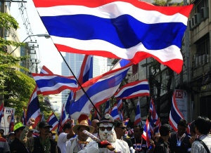 Експлозия на протест в Банкок