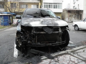Отново подпалиха кола в Благоевград