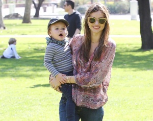 Миранда Кер кръстила сина си с името на бивше гадже