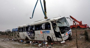 Тежка автобусна катастрофа в Турция – 21 загинали