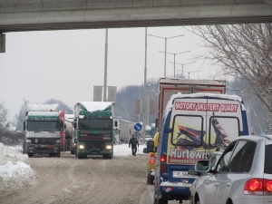 16 километра задръстване на Дунав мост