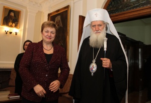 Патриарх Неофит и Кристалина Георгиева: Нужна ни е вяра