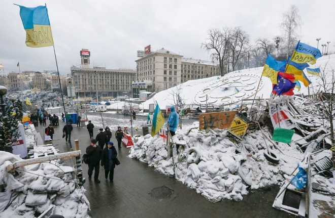 Забрана на опозиционните демонстрации в Киев
