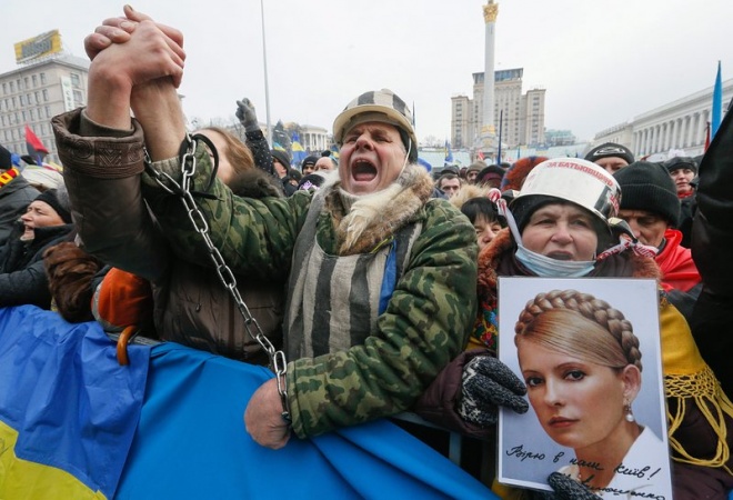 Украинската опозиция с пет искания на преговорите с властта
