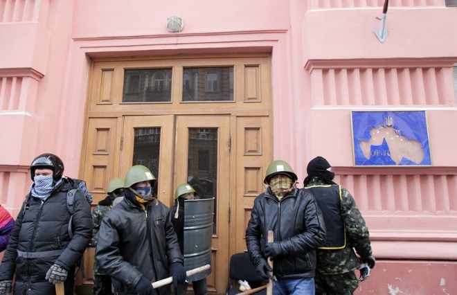 Протестиращите са напуснали украинското правосъдно министерство