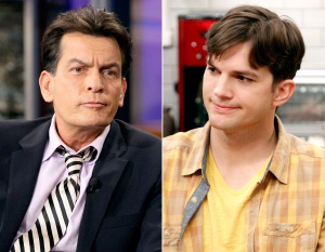 Войната между Чарли Шийн и Аштън Къчър се изостря