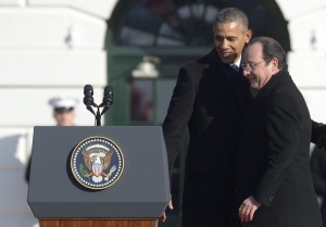 Обама и Оланд обсъждат предизвикателствата на времето