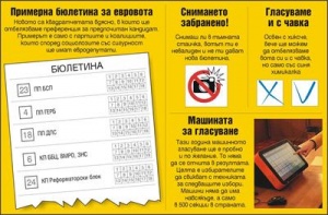 Бюлетините стават като фишове за тотото