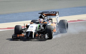 Перес е най-бърз в първия тест в Бахрейн
