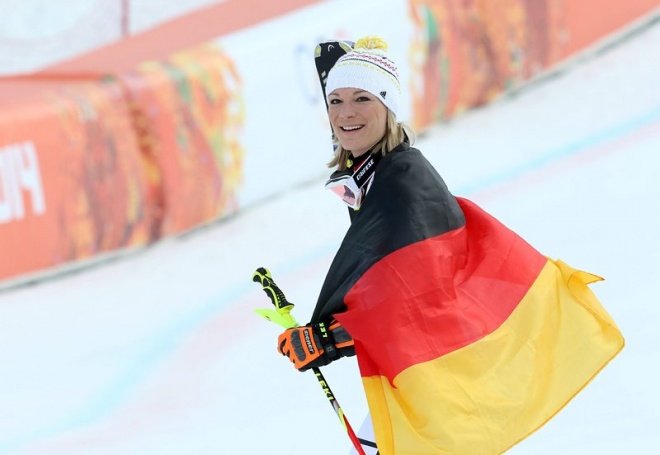 Мария Хьофел-Риш спечели златото в Суперкомбинацията