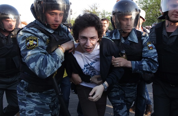 500 задържани в Москва заради протести