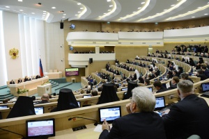 Извънредно заседание на Съвета на федерацията в Русия