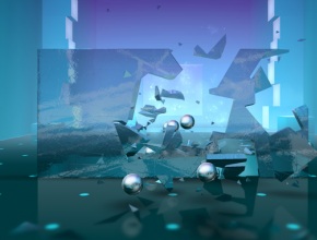 Мобилната игра Smash Hit превръща разрушението в изкуство