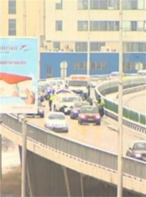 Верижна катастрофа задръсти  бул. „Брюксел“ в София