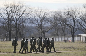 Руската армия завзе базата във Феодосия
