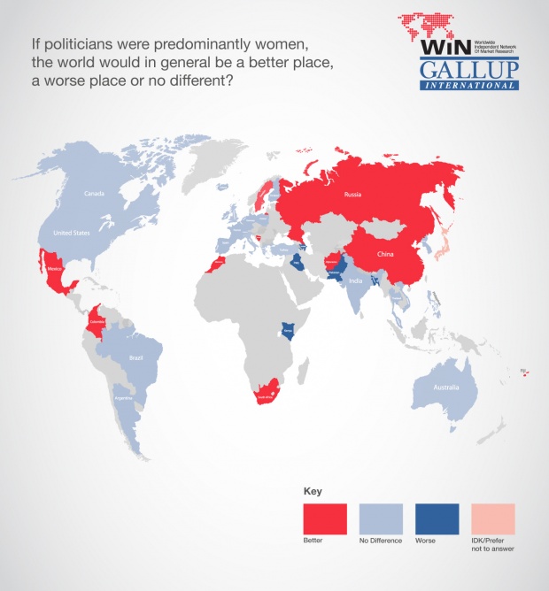 По-добро място ли ще е светът с повече жени в политиката?