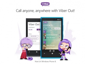 Viber за Windows  Phone 8 вече поддържа Viber Out