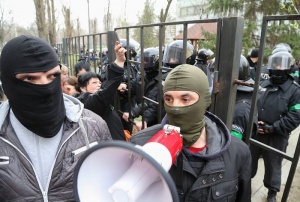 50 ранени при сблъсъци в Харков