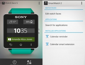 Sony пусна голям ъпдейт за часовника SmartWatch 2