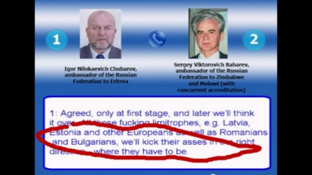 Скандален запис между руски дипломати: Да натирим българите