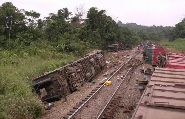 Тежка влакова катастрофа в Конго - 56 загинали