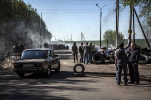 Четирима украински военни убити в Славянск