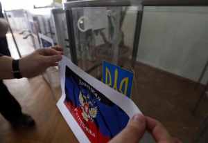 Референдумът в Донецка област започнал предсрочно