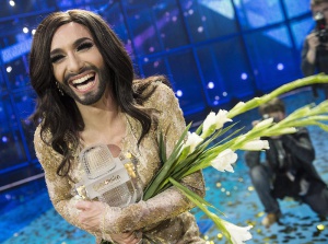 Брадатата Кончита Вурст спечели Евровизия
