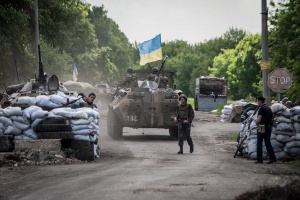 Шест загинали украински войници след засада на сепаратисти край Славянск