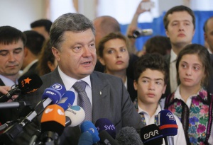 Новият украински президент Порошенко: Връщам мира в страната