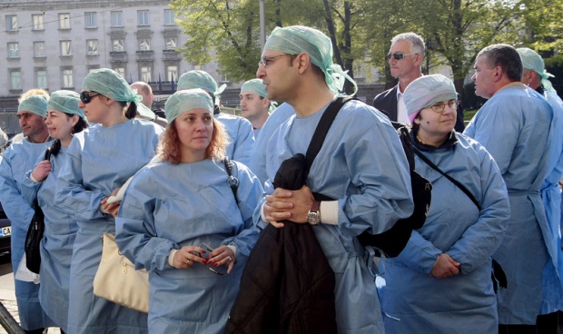 Лекарите излизат на протест в четвъртък