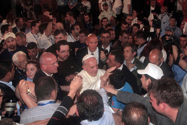 Протести при визита на папата в Йерусалим, 26 са арестувани
