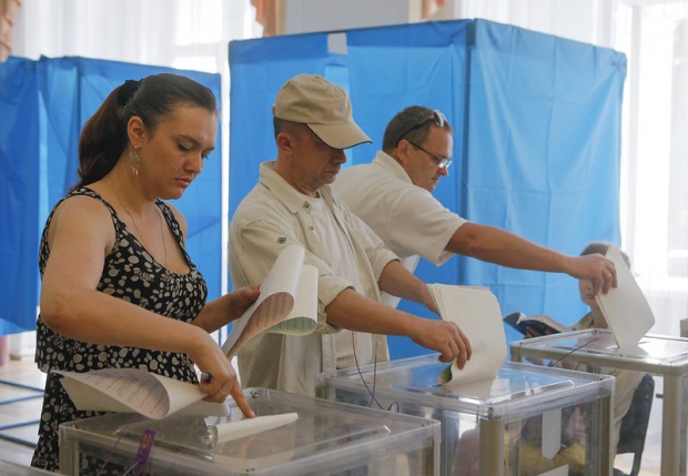 17,52% е избирателната активност в Украйна