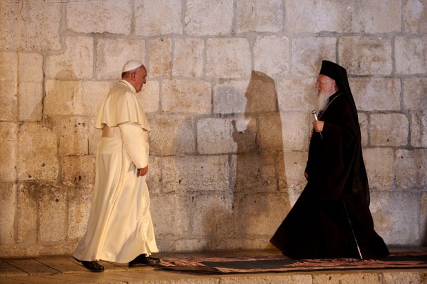 Историческа среща на папа Франциск и патриарх Вартоломей