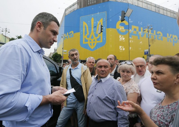 Кличко с голяма преднина на кметските избори в Киев