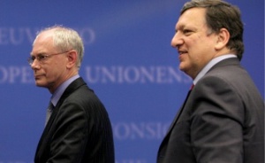 Ромпой и Барозу обещаха на Порошенко подкрепа от ЕС