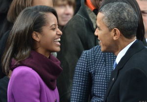 Дъщерята на Обама ще работи при Спилбърг за лятото