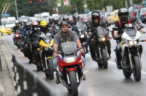 Мотопарад за толерантност на пътя в София