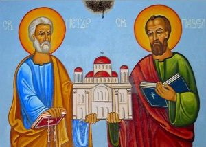 Днес почитаме паметта на великите апостоли Петър и Павел