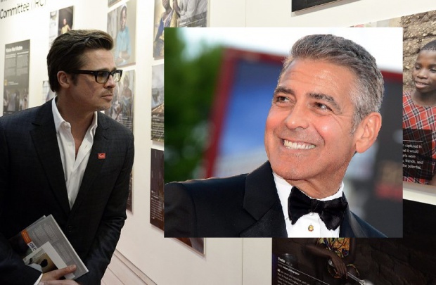Джордж Клуни покани Брад Пит за кум