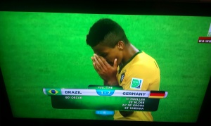 Бразилия в клинична смърт: германците водят с 5:0 на полувремето. В крайна сметка 7:1 !!!
