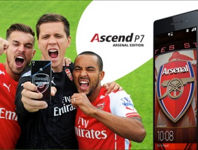 Huawei Ascend P7 със специална версия за феновете на "Арсенал"