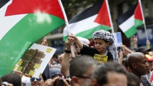 Ню Йорк на протест срещу войната в Газа