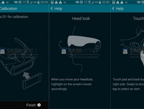 Първи снимки от приложението за управление на Samsung Gear VR