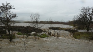 Избягвайте пътуване в района на Бяла Слатина, пътищата са наводнени