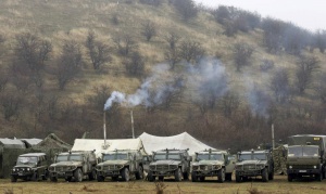 Русия отрече, че нейни БТР-и са навлезли в Украйна