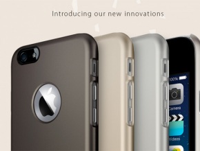Снимки на калъфи за iPhone 6 с макети на телефона