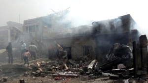 Кола бомба избухна срещу щаба на иракското разузнаване