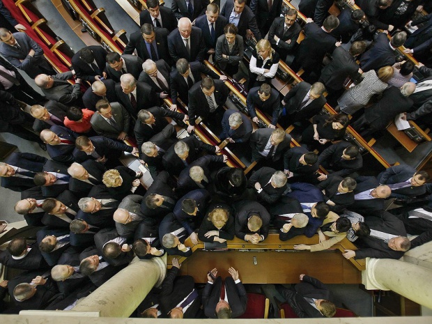 Депутати се сбиха в турския парламент